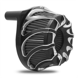 For harley air cleaner filter Touring street glide road king electra tri trike Dyna Sportster XL 883 1200 Softail air intake (Drift style -Contrast Cut, C-For Touring 08-16, Softail 16-17)