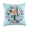 Hygge Time - Enjoying Simple Things in Life Throw Pillow