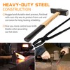 Bonbo Blacksmith Tool Set Includes Wolf Jaw Tongs Blacksmith Tongs