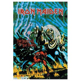 Poster Flag Iron Maiden The Number of The Beast