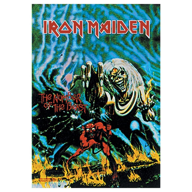 Poster Flag Iron Maiden The Number of The Beast