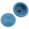 Blue Silicone Palm Chest Percussion Cup Pressure Drum Massage Chest