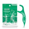 GUM Professional Clean Floss Picks - Extra Strong Shred-Resistant Floss,
