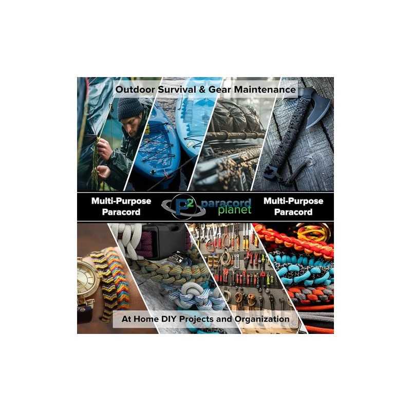Paracord Planet 325 Paracord – 3 mm Type II Nylon