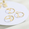 Gold Initial Rings for Women Non Tarnish Gifts Trendy Stuff