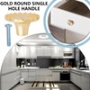 OTOTEC Pack of 2 Round Cabinet Knobs Alloy Replacement Part