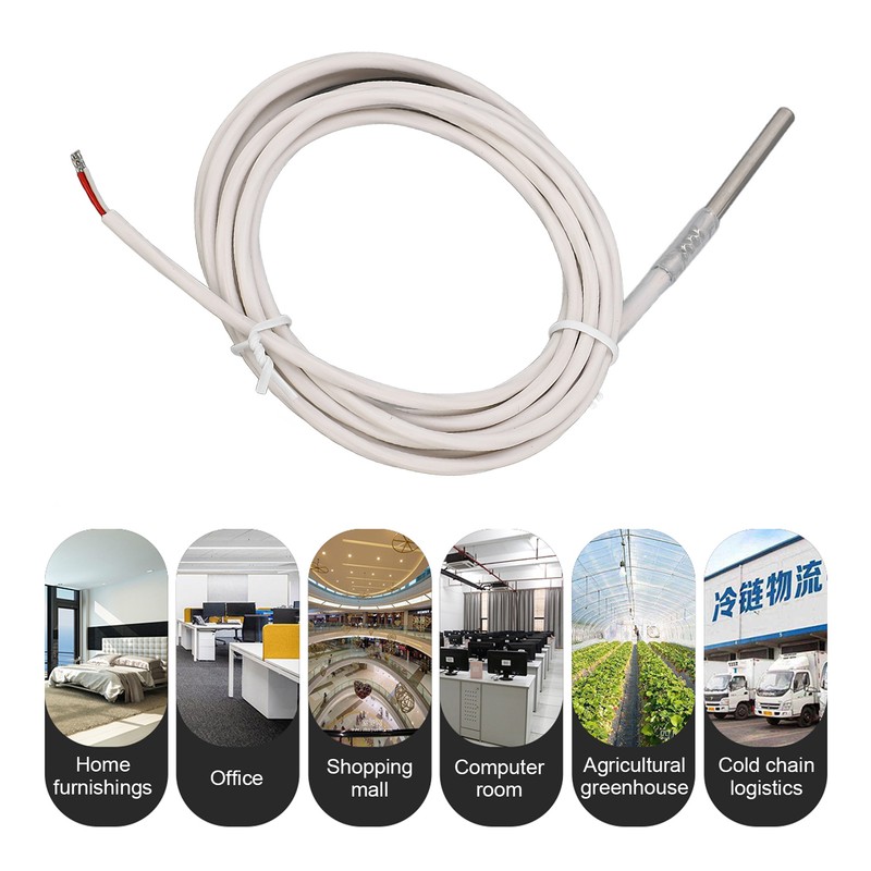 Industrial Humidity Meter Gauge Hygrometer Sensor Probe for Greenhouse Warehouse