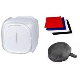 Ardinbir 24" 60cm Photography Photo Studio Round Portable White Light Tent Box