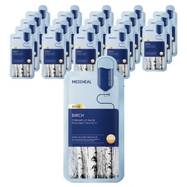 Mediheal Derma Plus Birch Mask, 1 pack, 20 pieces / 메디힐 더마플러스 자작나무 마스크, 1개입, 20개