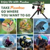 Pankoo 40X60 Monocular Telescope with Smartphone Holder & Upgraded Tripod,