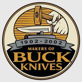Buck  Knives  Vintage  Style Metal Sign 100th Anniversary