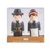 Mud Pie Thanksgiving Pilgrim Salt & Pepper Set