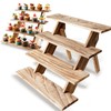 Umgozrz Wooden Cupcake Stand 4 Tier Wood Cupcake Stands Cupcake