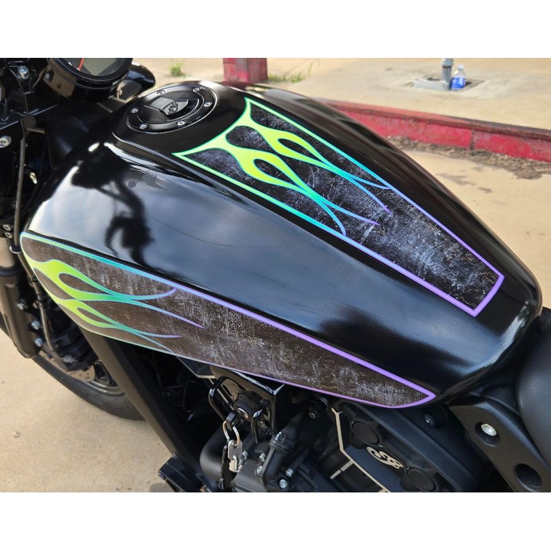 Indian Scout - Motorcycle Tank Decals - 3pc Set -