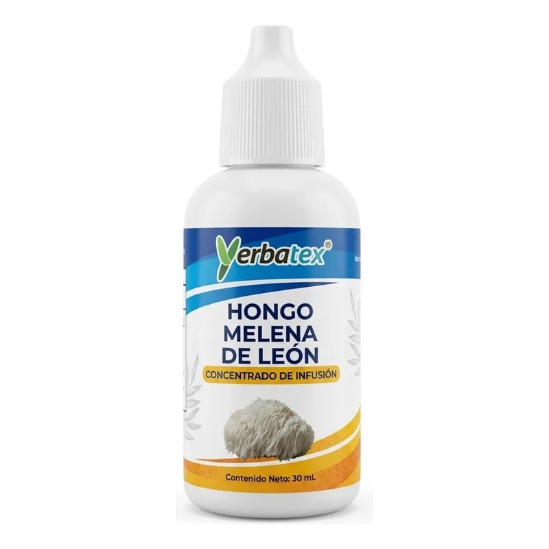 5 Té De Hongo Melena De León En Gotas 30ml