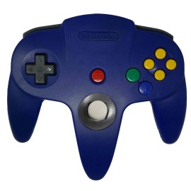 Unbranded Hall Effects Joystick Upgraded OEM N64 Controller - Grey & Black (Hyperkin Hall Effect GameCube Stick)