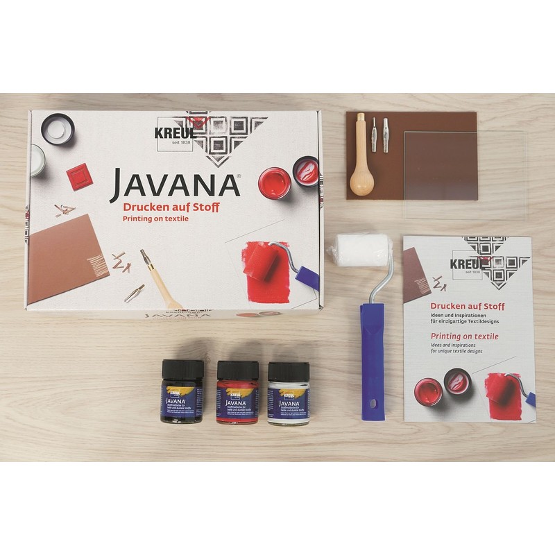 KREUL 91990 Javana Printing on Fabric Set