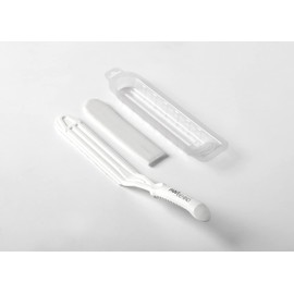 PAINT BEHIND Toilet Tool Nylon Brush - Flat Paint Brush Set for Walls, Behind Toilet and Hard to Reach Areas - Painting Supplies for Home Interior Set - 16 in L x 12 in W x 19 in H