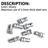 Adunsiaoto Pack of 24 Universal Cable Repair Kit, Throttle Cable