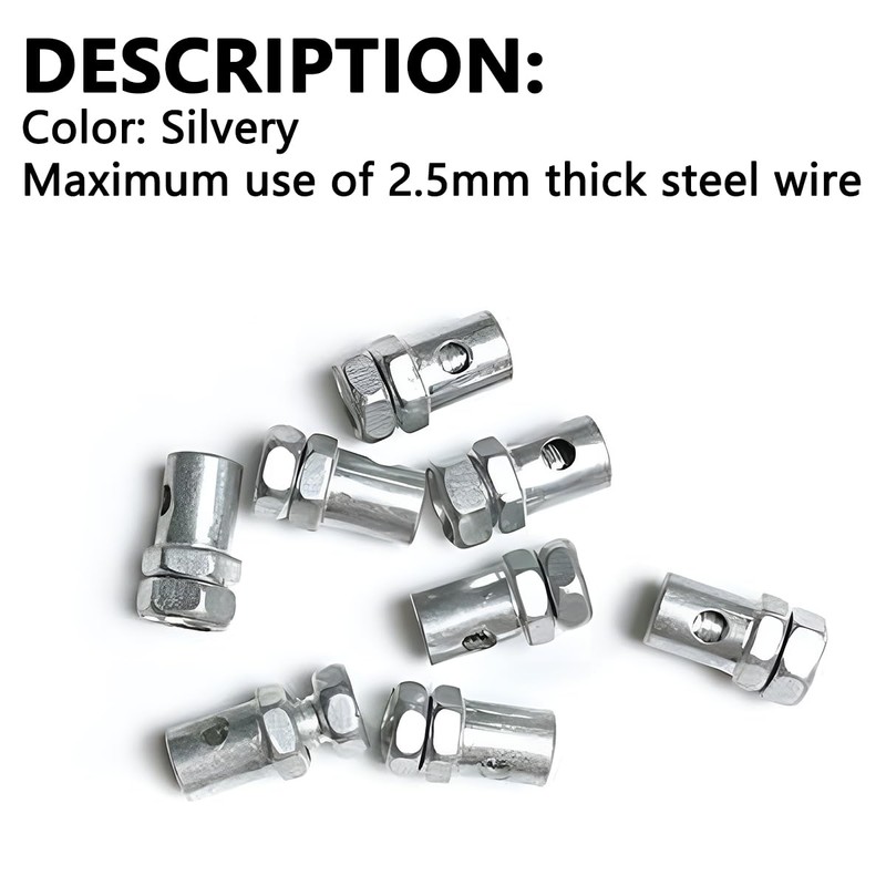 Adunsiaoto Pack of 24 Universal Cable Repair Kit, Throttle Cable