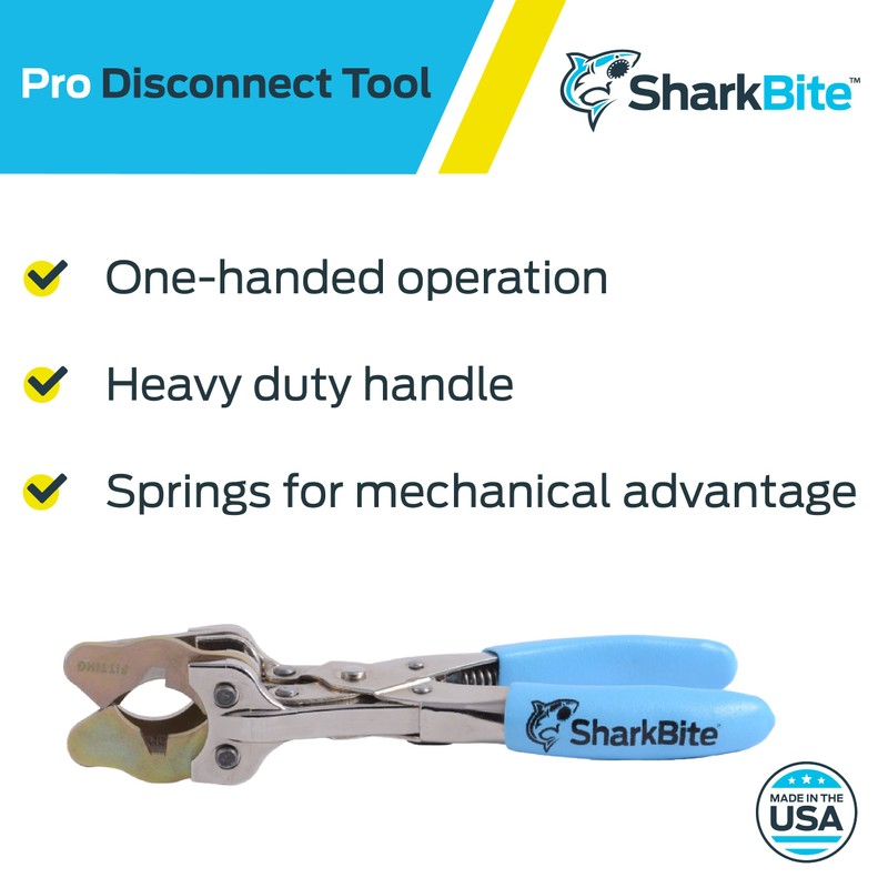 SharkBite 3/8 Inch to 1 Inch Pro Push to Connect