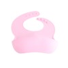 8 Pcs Silicone Baby Feeding Set Bib Suction Plate Bowl