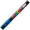 POSCA Uni Posca PC3M.33 Water-Based Paint Marker, Fine Point, Blue
