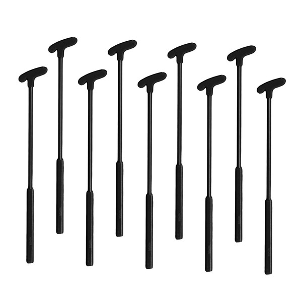 Royer - Golf Coffee and Cocktail Stirrers, Reusable Plastic Drink