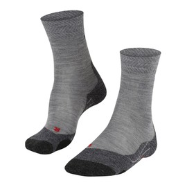FALKE Women's TK2 Melange Hiking Socks Medium Padding Anti-Bubble Warm Trekking Socks Thermal Breathable Quick-Drying Climate Regulating Odour-Inhibiting Wool Functional Material 1 Pair