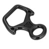 25KN Figure 8 Word Rope Descender Rappel Ring Rock Climbing