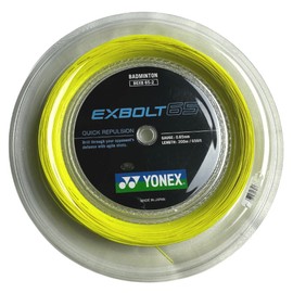 YONEX BG EXBOLT 65 BADMINTON STRING YELLOW Reels 200M