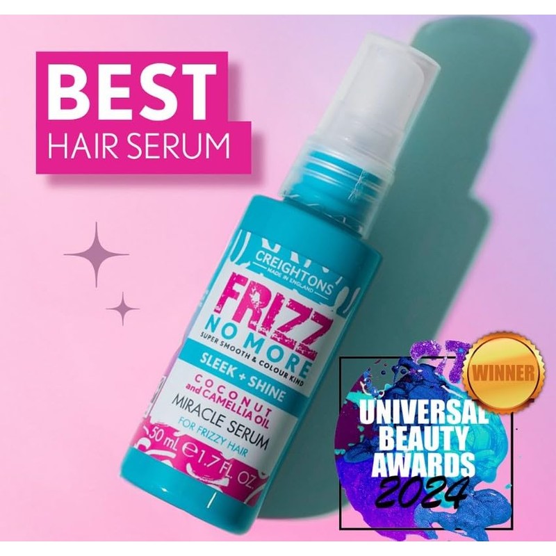 Creightons Frizz No More Sleek & Shine Miracle Serum 50ml