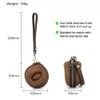 EURYNOME Single Watch Roll Case - Genuine Leather Watch Box