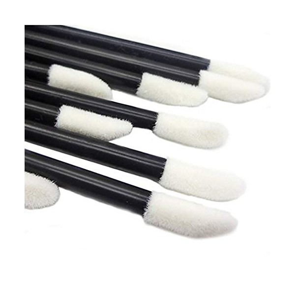 Onwon 200 Pcs/Set Disposable Lipbrush Lip Gloss Brush Makeup Wands