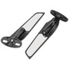 2pcs Motorcycle Wind Wing Mirror Multi Angle Adjustable Rotating Rear