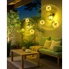 2 Pack A15 LED Yellow Bug Light Bulbs for Outdoor,