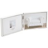 LADONNA SK1-SDY Radonna Living Photo Frame, Silver, L Size x