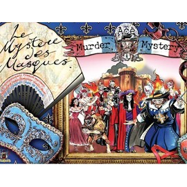 Ace FRENCH Murder Mystery Dinner Party Game : Le Mystere des Masques (8-10) A4+ box