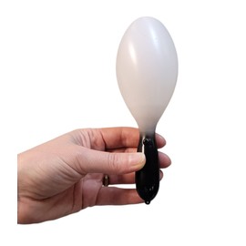 LED Light-Up Color Changing Maracas (7") Plastic. 6 Patterns Blinking Flashing Color Maracas. Flashy Noise Makers. DJ Promo Party Favor. (One Flashing Maraca)