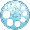 Circle Stencil Template Drawing Stencil Plastic Templates Measuring Round Hole