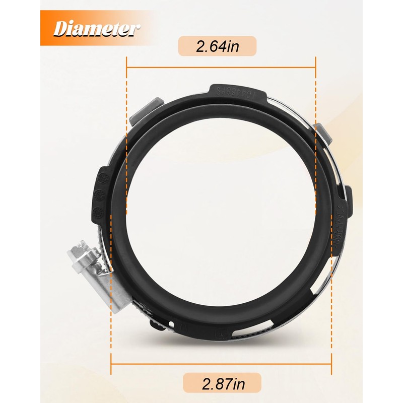 22953190 Throttle Valve Hose Gasket Clamp A7 Fit for Chevy