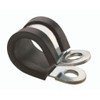10x Rubber Lined Steel Strong P Clip Clips Hose Pipe