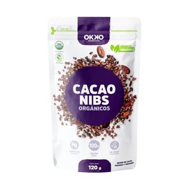 OKKO Cacao Nibs Orgánicos, 120 g