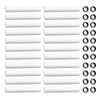 80mm Garage Door Hinge Quiet Roller Sleeves Set Hardware Tools