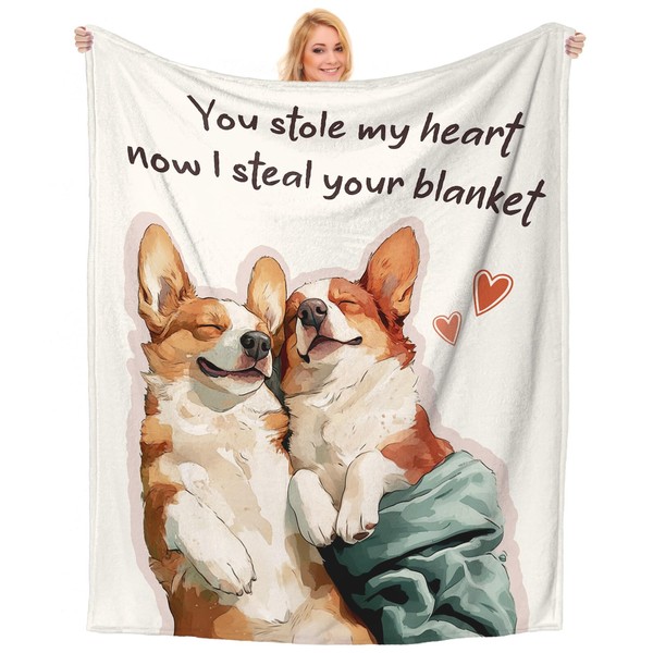 Valentines Gifts for Her/Him/Her Wife, Gifts for Girlfriend/Boyfriend, 60''*50'' Blanket,