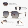 Cyxus Sunglasses for Men Polarized Sunglasses for Men Aviator Sunglasses