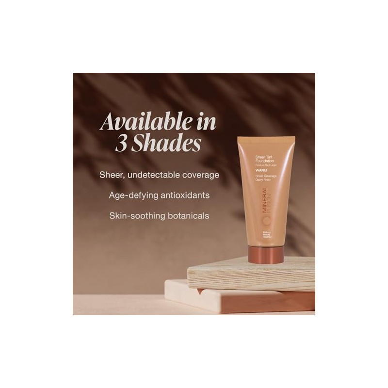 Mineral Fusion Base Tinte Transparente Color Oliva Onzas