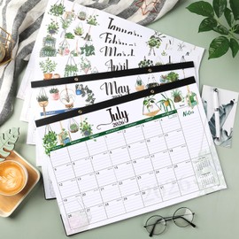Desk Calendar 2026-2027 - Calendar 26-27, Jul. 2026 - Dec. 2027, Desktop Calendar 2026-2027, 17" x 12" Large Desk Calendar with Cutting Lines, Corner Protector, Note Section for home, office, school.