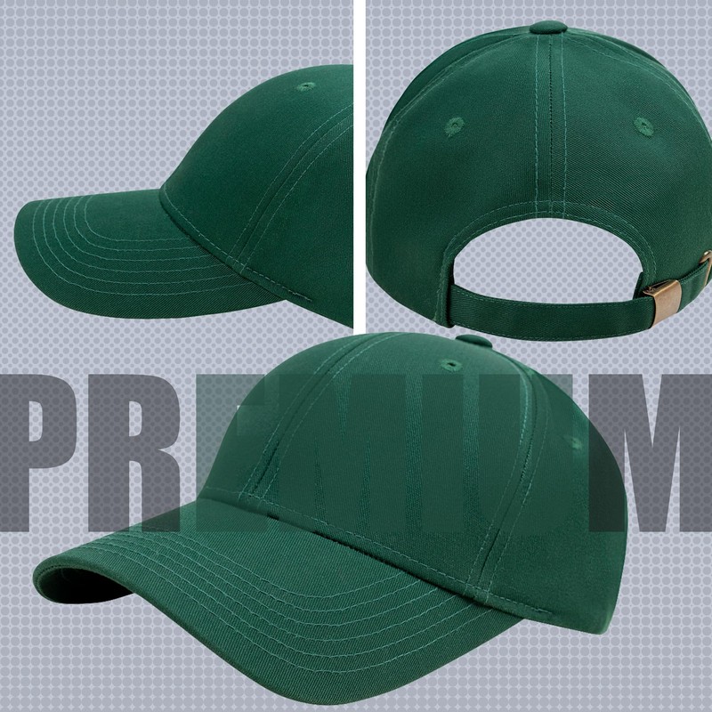 Regular Baseball Cap for Men & Women - Green |