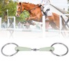 130mm Horse Mouth Snaffle with Chain Stainless Steel Horse Bit
